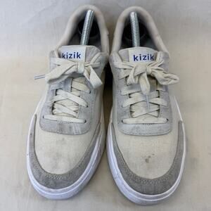 KIZIK Prague Slip-On Hands Free Shoes Mens 8.5 / Women’s 10 Beige Canvas